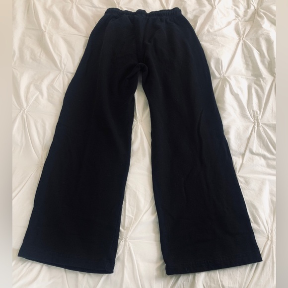 Zara Black Wide Leg Joggers Size S - Picture 2 of 6
